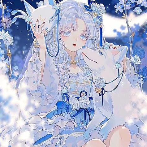 少女头像Q版缩略图