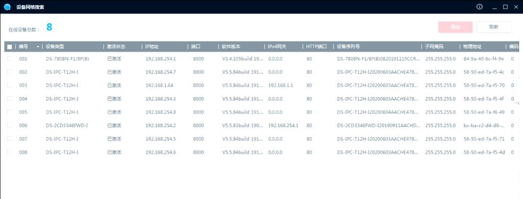 海康摄像机如何批量修改密码截图