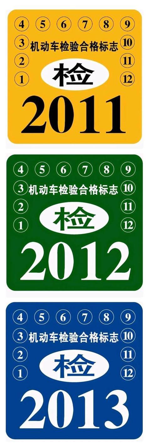 年检标志是每年一换吗图标