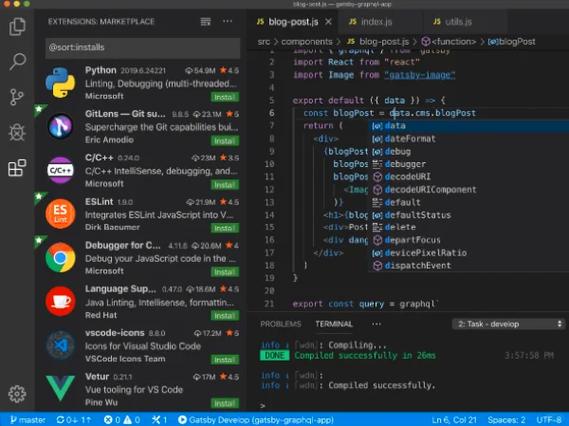 python编辑器缩略图