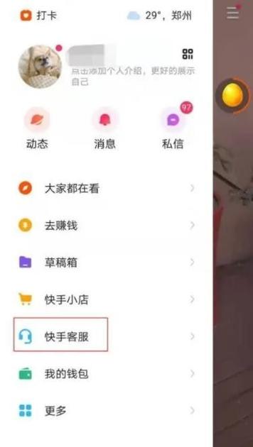 vivox20快手怎么换大屏截图
