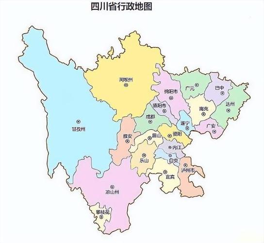 四川省地图高清版大图