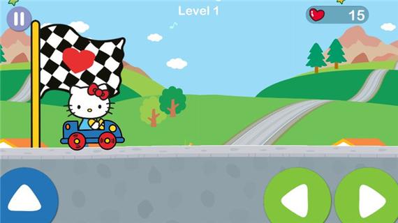 hello kitty赛车游戏