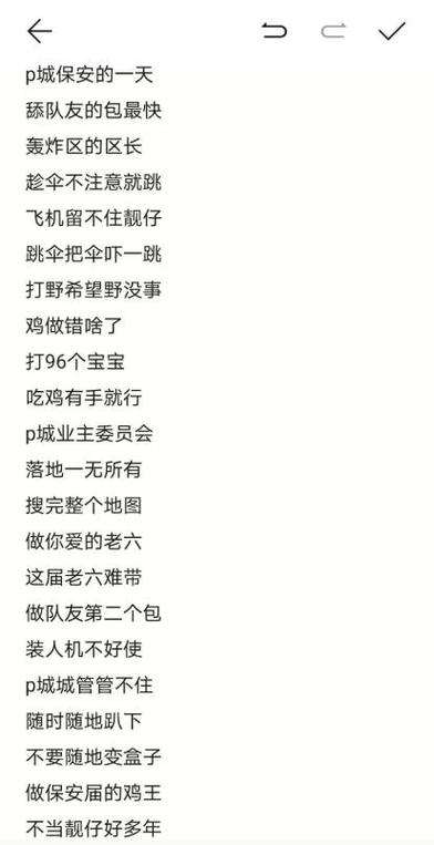 女生适合吃鸡的名字图标