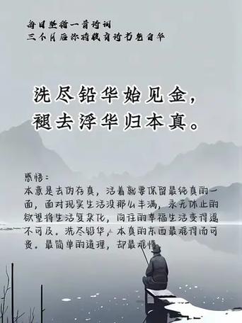 洗尽铅华暗示什么感情截图