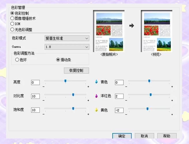 爱普生l805打印机设置缩略图