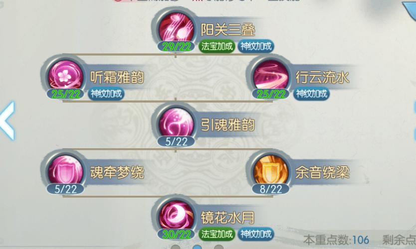 诛仙手游天华技能加点图解截图