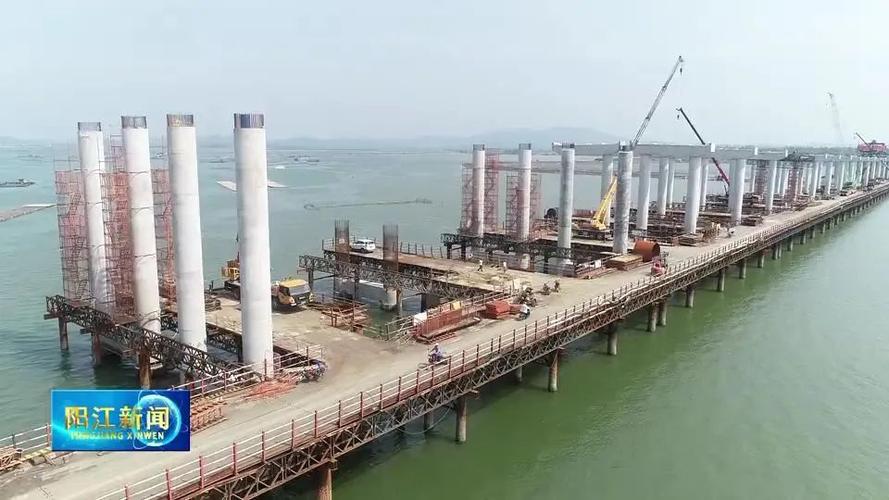 阳江港特大桥项目经理杨文亚截图