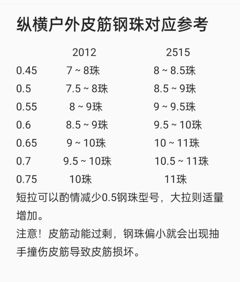 4020皮筋打多大钢珠截图