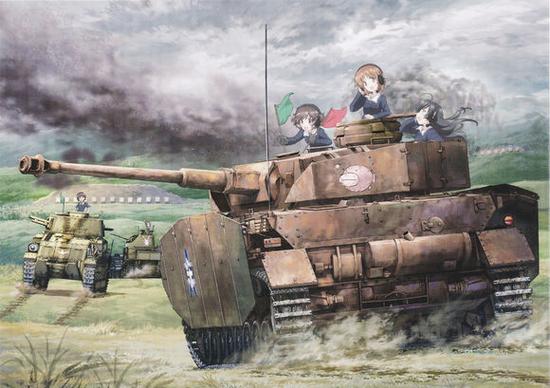 《少女与战车》第一季游戏截图