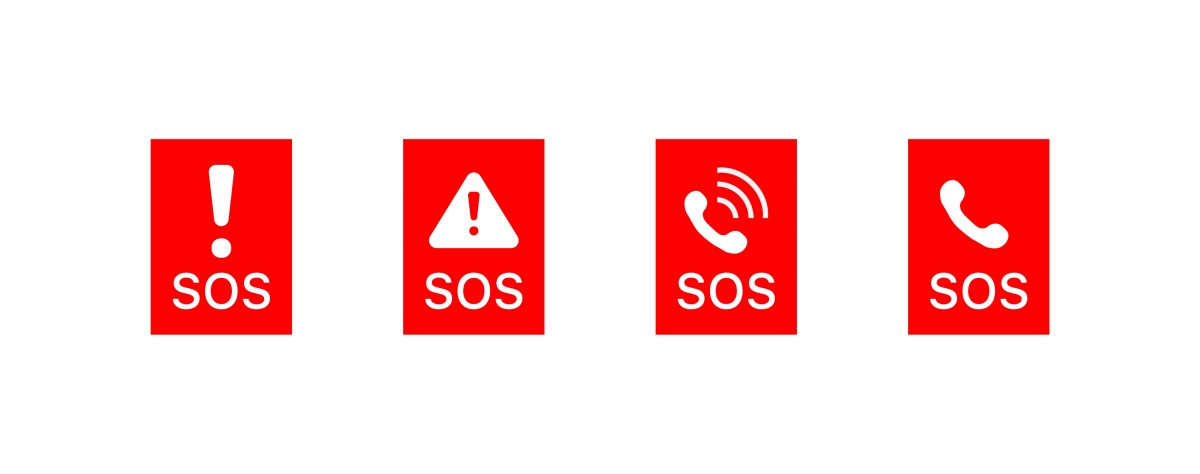 sos紧急模式求助中