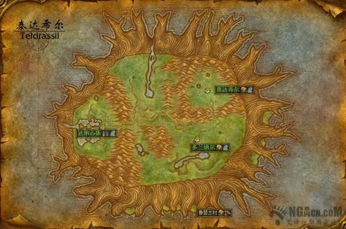 魔兽世界怀旧服中立怪分布缩略图