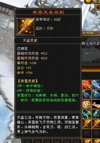 逍遥御风和天鉴神功截图