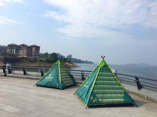 户外野营帐篷图标