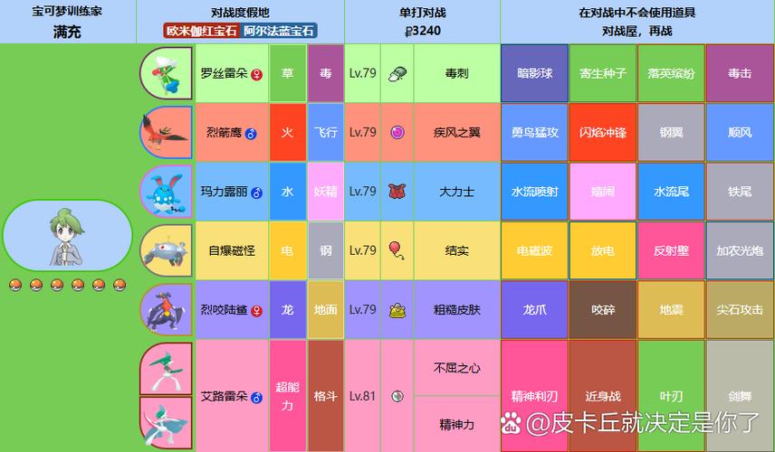 口袋妖怪红宝石推荐队伍缩略图