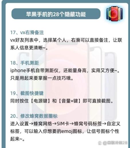 iphone隐藏小功能图标