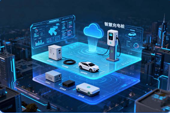 小区安装充电桩的通知图标