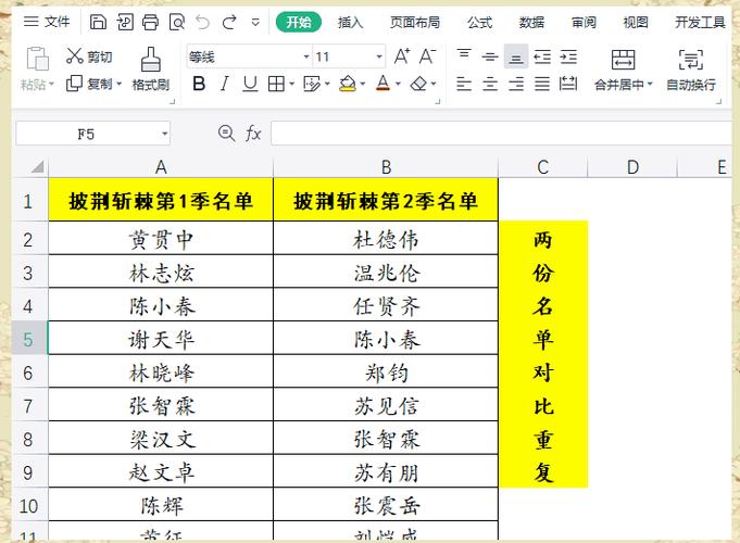 表格内重复项合并汇总图标
