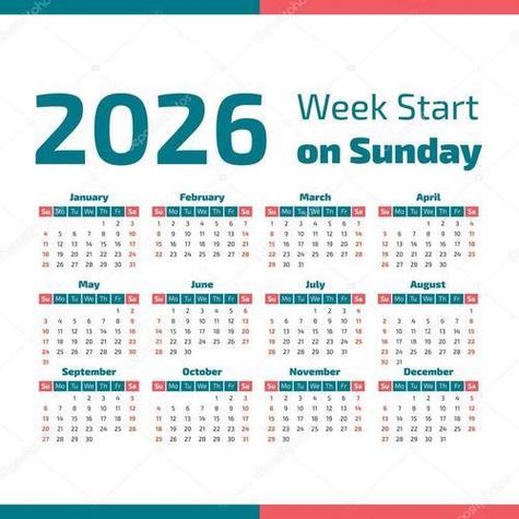 2026年日历带农历缩略图