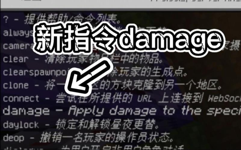 我的世界damage的注意事项缩略图