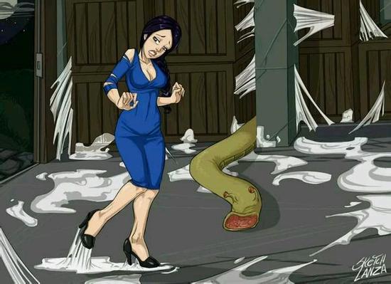 蟒蛇吞噬美人动画缩略图