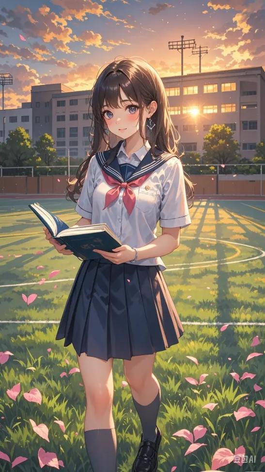 jk动漫女孩壁纸截图