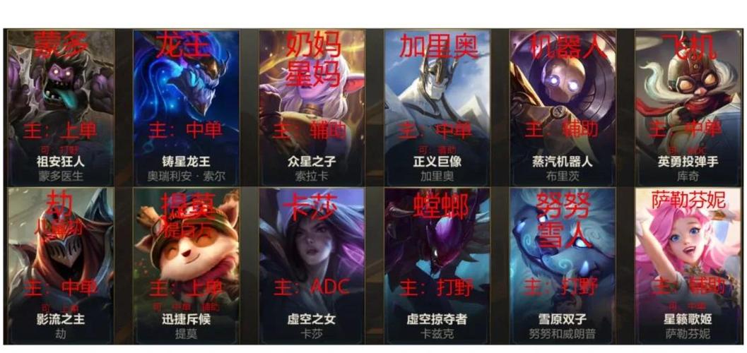 LOL手游英雄介绍截图