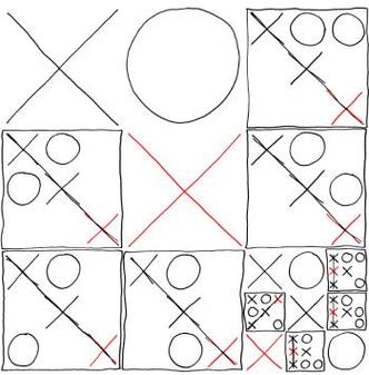井字棋的规则游戏截图