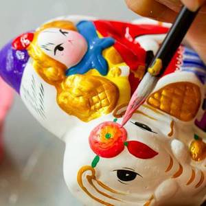 三年级美术画兔爷