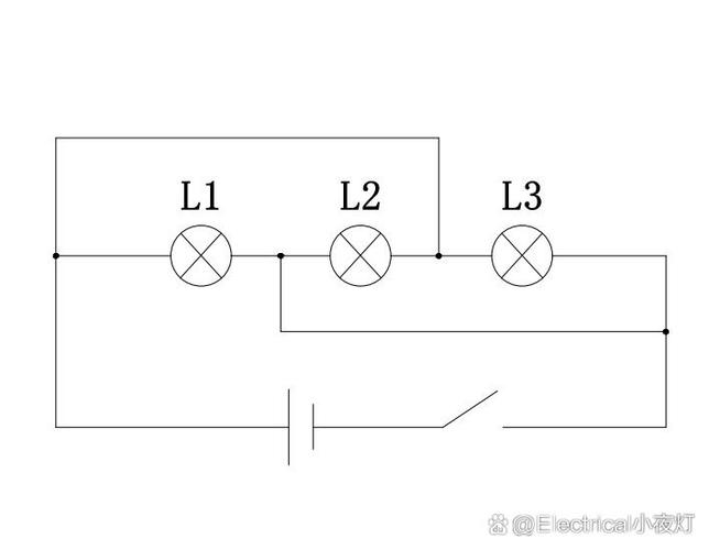 4个灯怎么并联接线