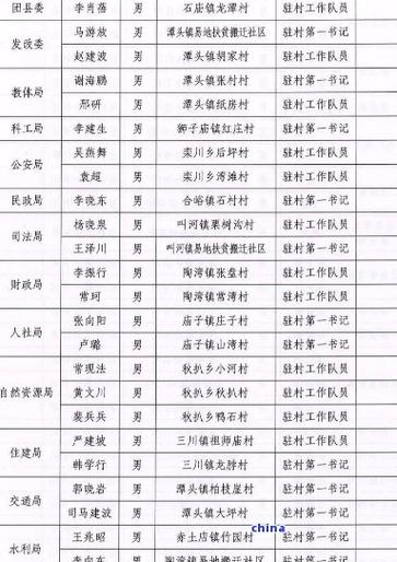 怎么查村干部名单缩略图