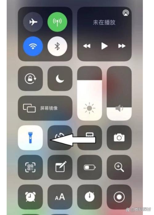 oppo手机手电筒开不了图标