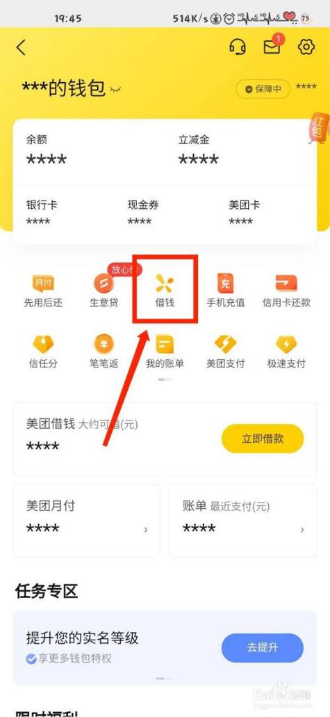 美团钱包借钱有额度就可以借出来吗