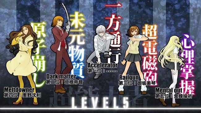 超电磁炮七位lv5截图