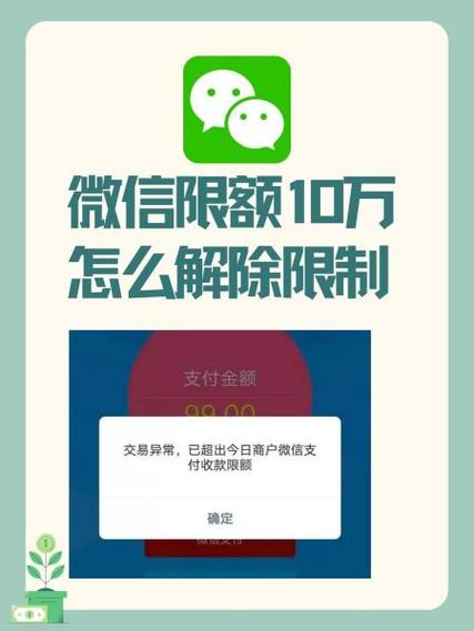 解除微信提现限额需要什么条件图标