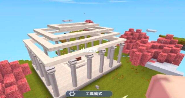 迷你世界怎么找到空岛神殿坐标