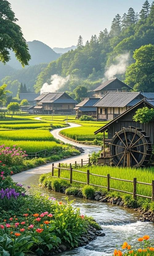 悠然田园生活