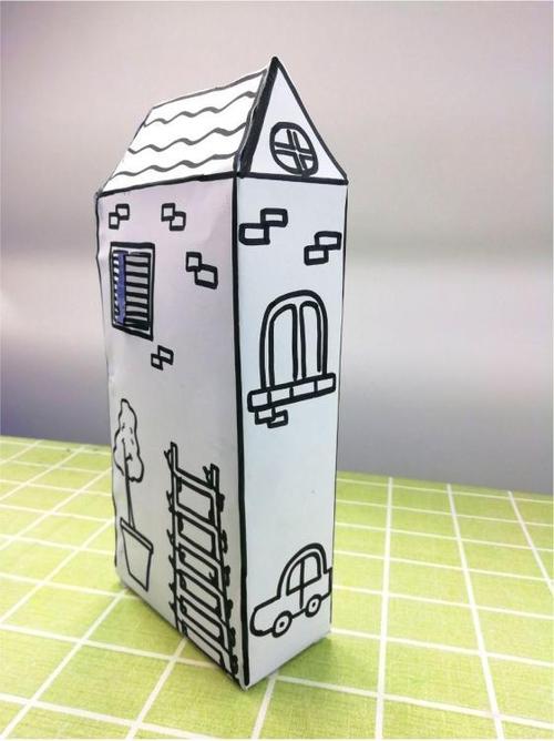 纸盒子手工制作图标