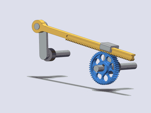 solidworks齿轮齿条配合