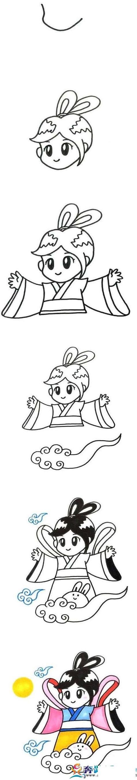 隼白拔刀最简单画法缩略图