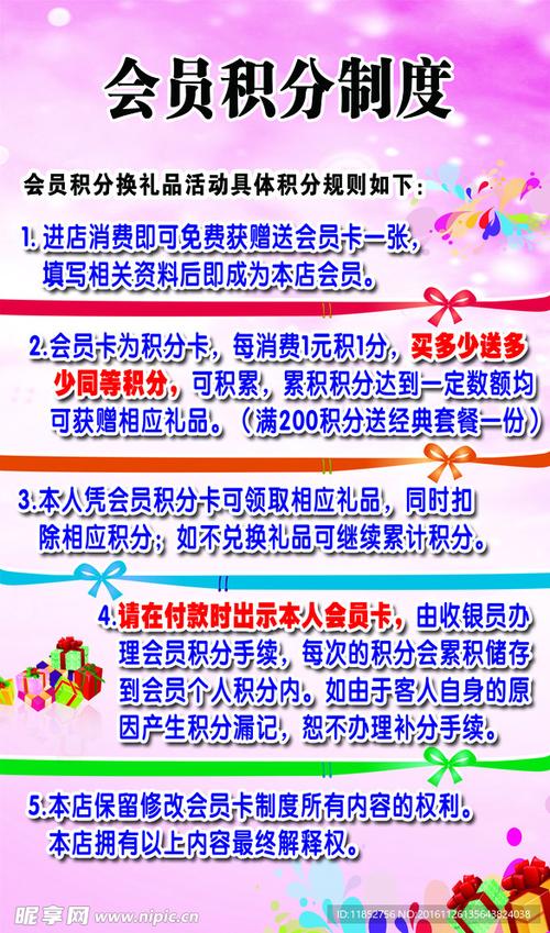 积分卡规则