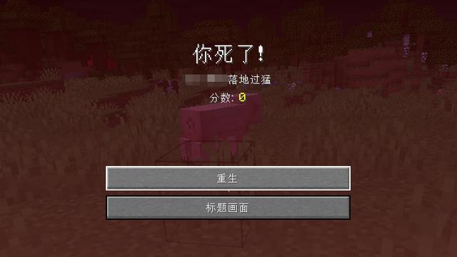 我的世界多高会摔死截图