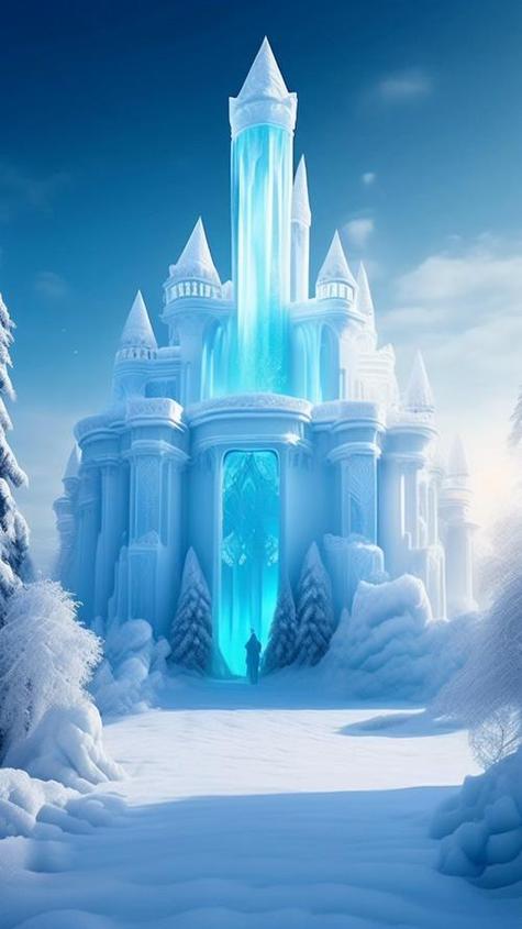 《冰雪奇缘2》中艾莎的图片截图