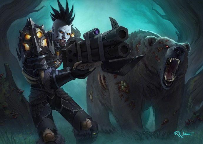 魔兽世界亡灵猎人图标