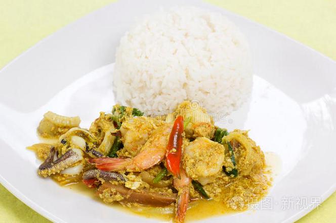 咖喱粉炒饭图标