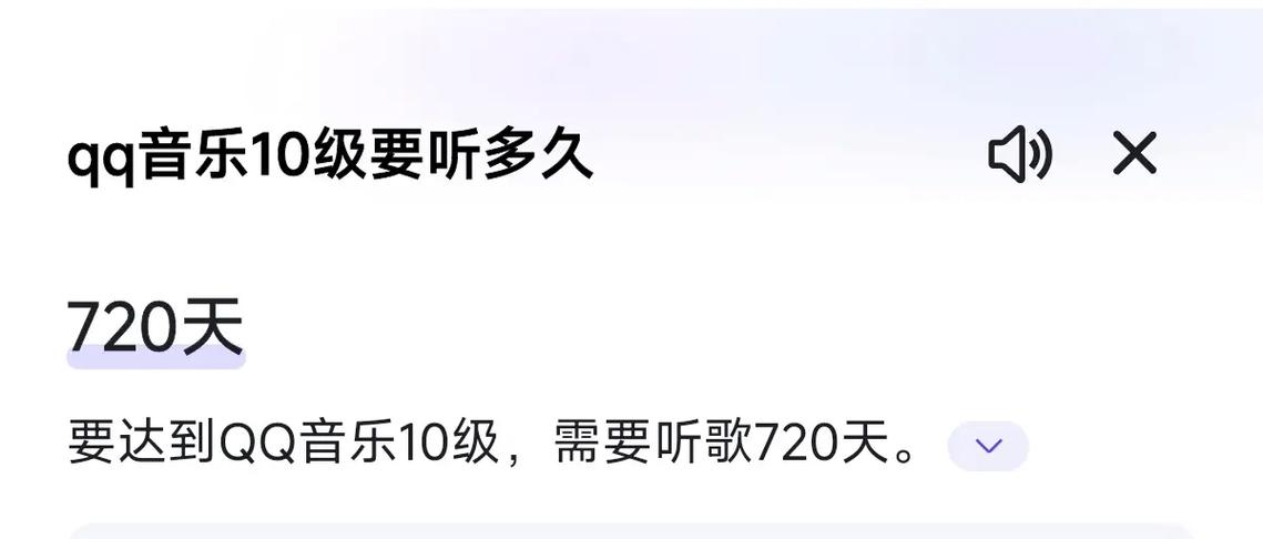 qq音乐听歌10级是多少分钟缩略图