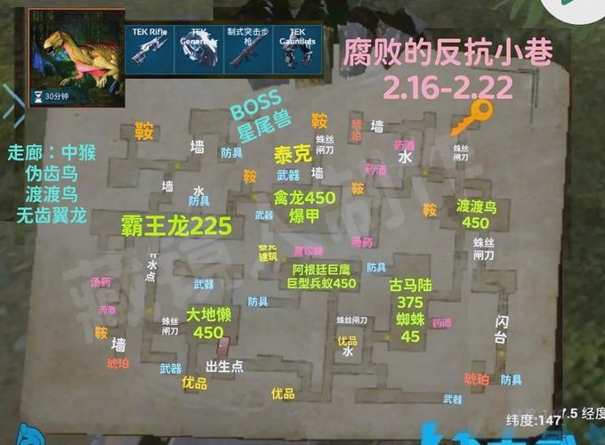 地牢探索步骤图标