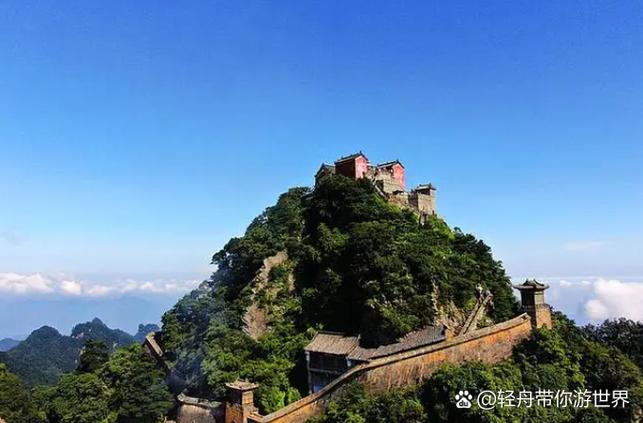 赞美武当山的唯美句子
