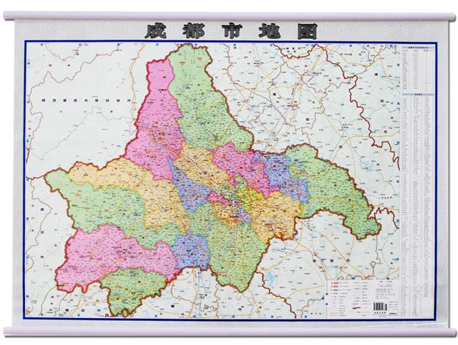 成都市区地图高清版大图截图