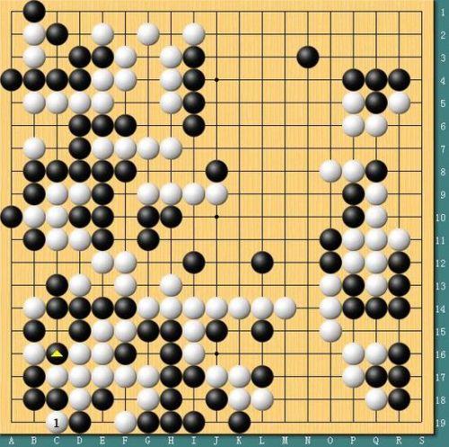 腾讯围棋人机困难水平游戏截图